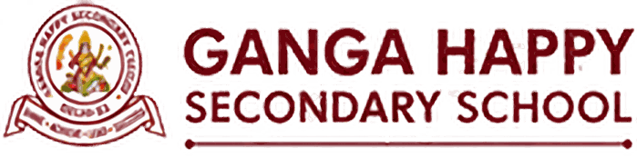 Ganga Happy Secondary School logo